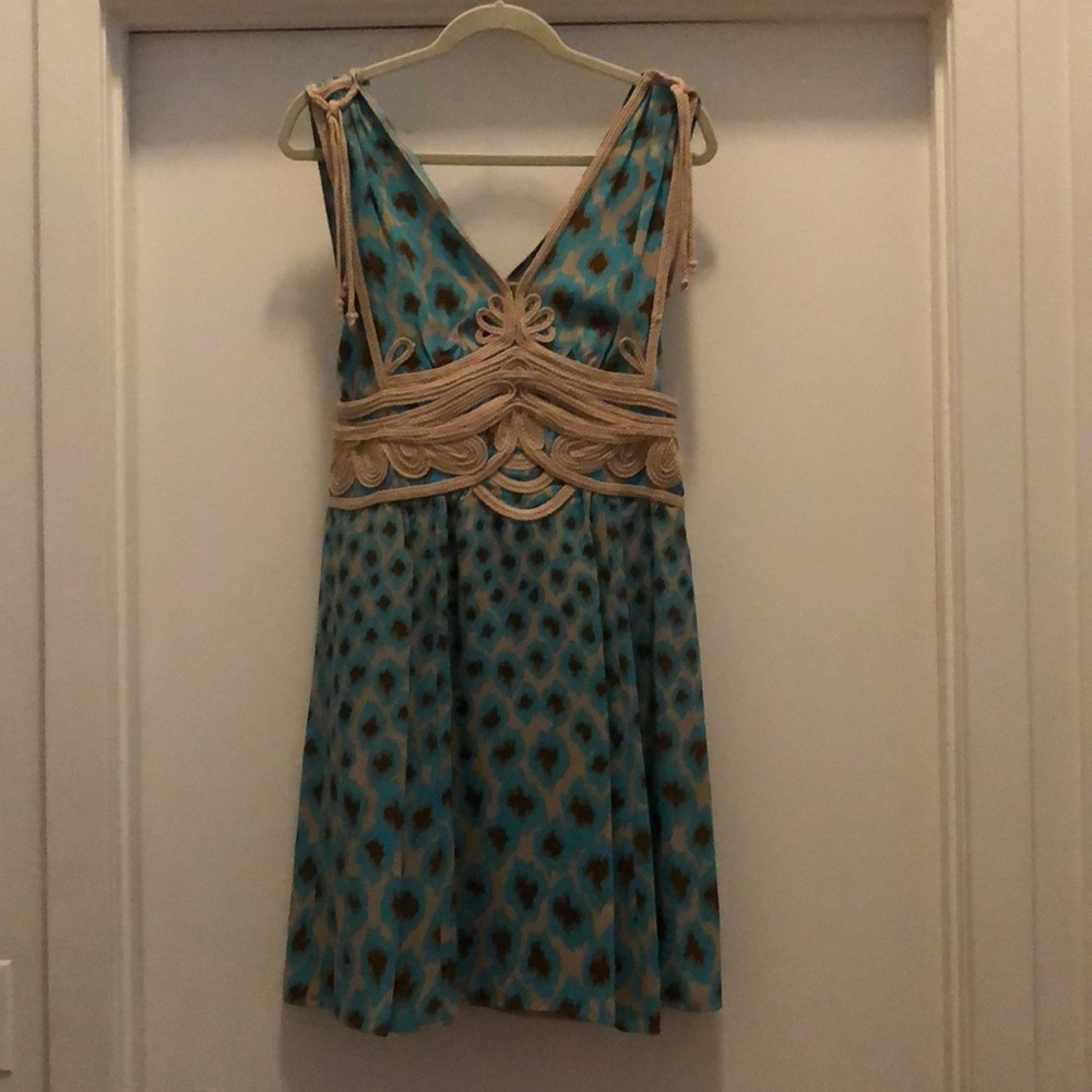 Nanette Lepore printed silk dress